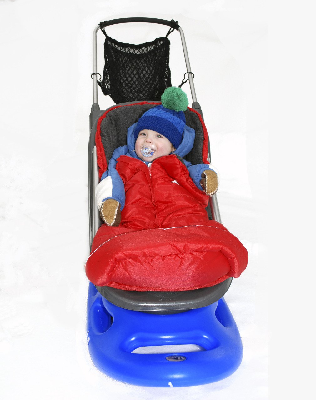 LOCATION Poussette-Luge Snow Baby Fun avec chancelière - Bbvm-location