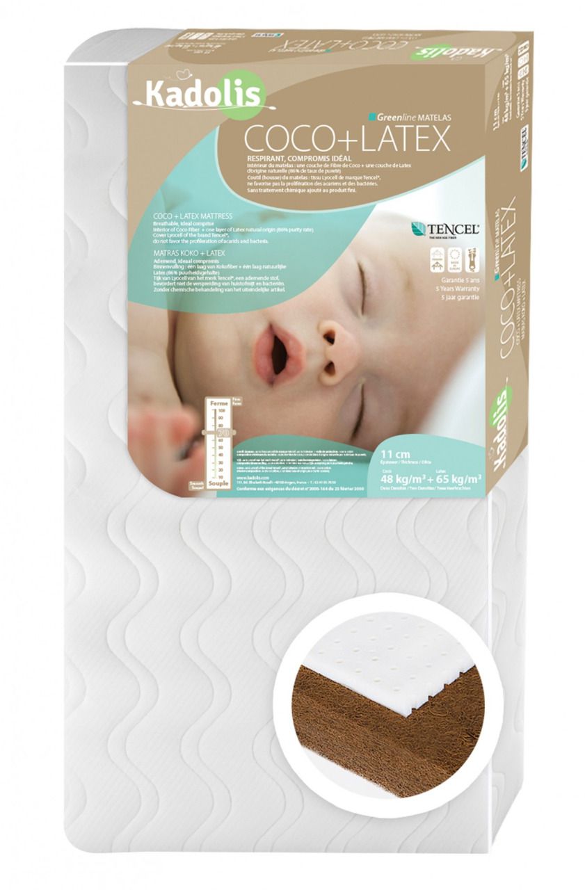 Matelas bébé fibres de coco bio